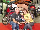 Eicma 2012 Pinuccio e Doni Stand Mototurismo - 061 con Miriam Orlandi